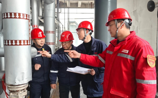 宜化新材料公司：擰緊安全閥，筑牢防護(hù)網(wǎng)(圖1)